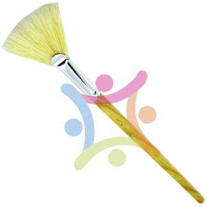 Brocha Facial Abanico Chica
