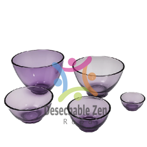 Kit de Vasijas Transparentes 5 pza.
