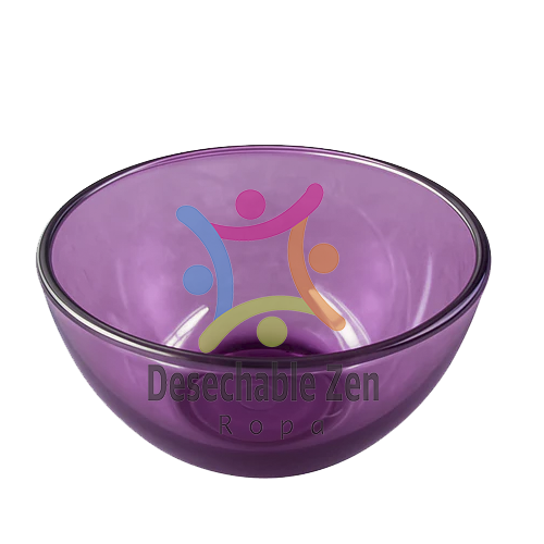 Vasija Flexible Mini Morada Ampolletero Flexible 2 Oz Transparente